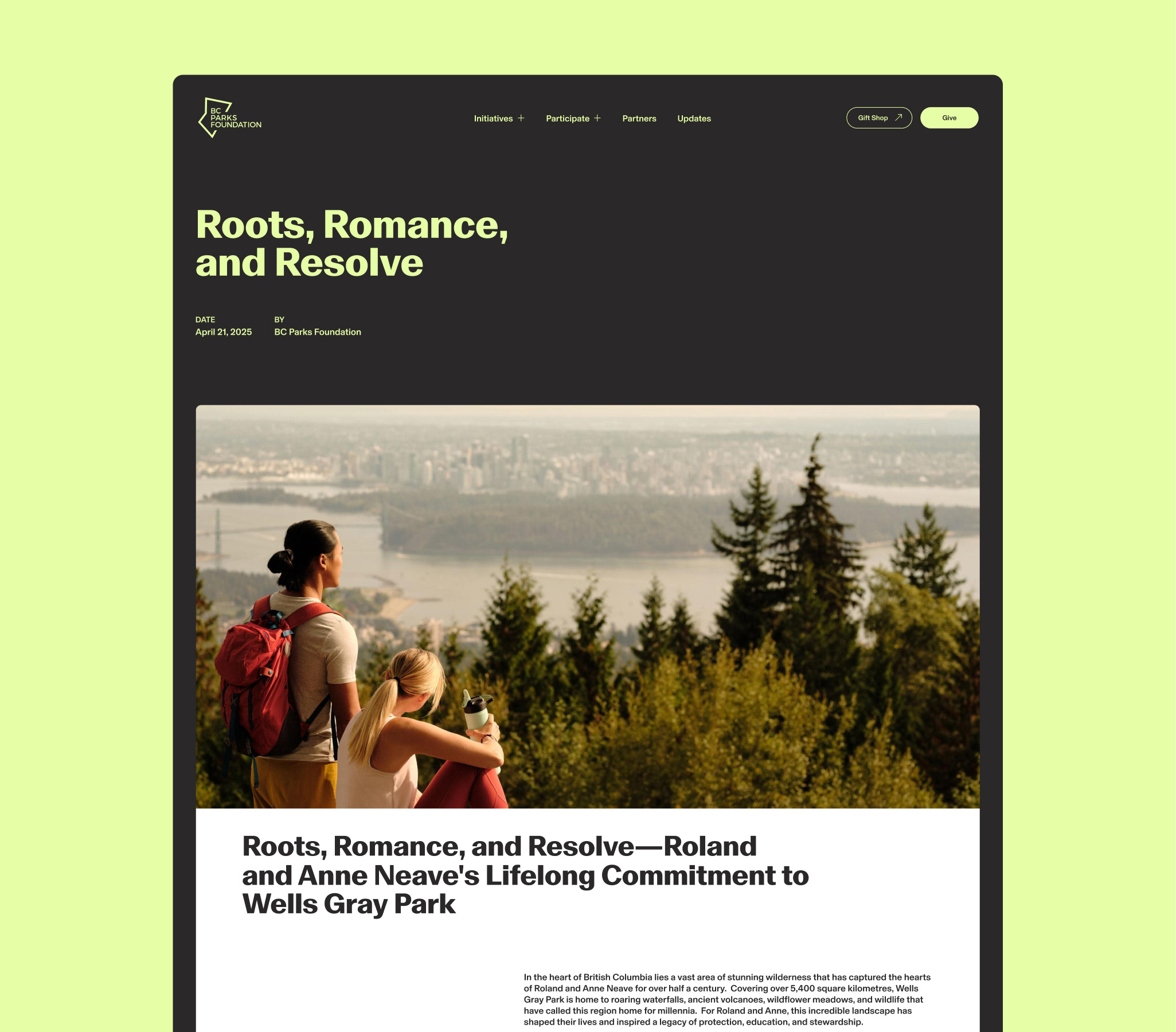 desktop screen with green background